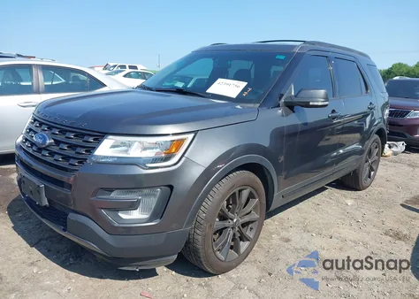 2017 Ford Explorer Xlt z USA, uszkodzony, nr VIN 1FM5K7D82HGA31550